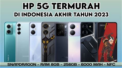 5 Rekomendasi HP 5G Kamera Terbaik Harga Rp3 Jutaan