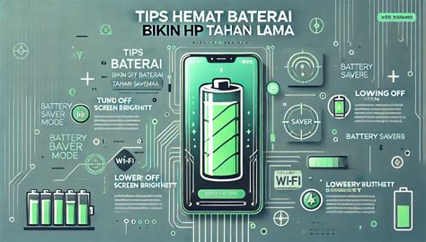 5 Trik Jitu Hemat Baterai HP Tanpa Aplikasi Tambahan
