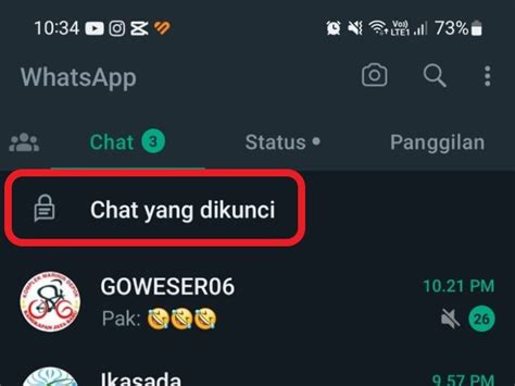 Cara Mengaktifkan Fitur Kunci Chat WhatsApp demi Privasi