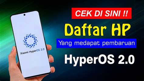 Pembaruan HyperOS 2.0 Tingkatkan Performa Baterai Ponsel Xiaomi