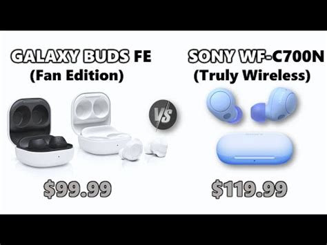 Sony WF-C700N vs Galaxy Buds FE: Duel TWS Mid-Range Terbaik 2024