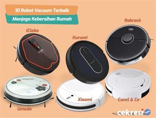 5 Robot Vacuum Terbaik 2026 dengan Fitur Pel Otomatis