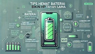 7 Tips Efektif Hemat Baterai Smartphone agar Tahan Seharian
