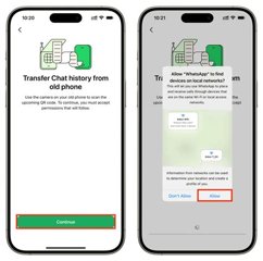 Cara Transfer Chat WhatsApp Android ke iPhone Tanpa PC