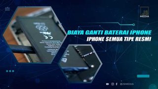 Estimasi Biaya Ganti Baterai iPhone di Pusat Servis Resmi