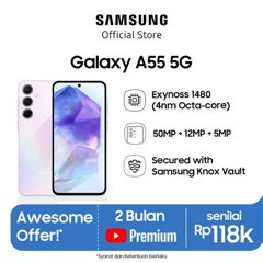 Spesifikasi Samsung Galaxy A55 5G, Layar Super AMOLED 120Hz